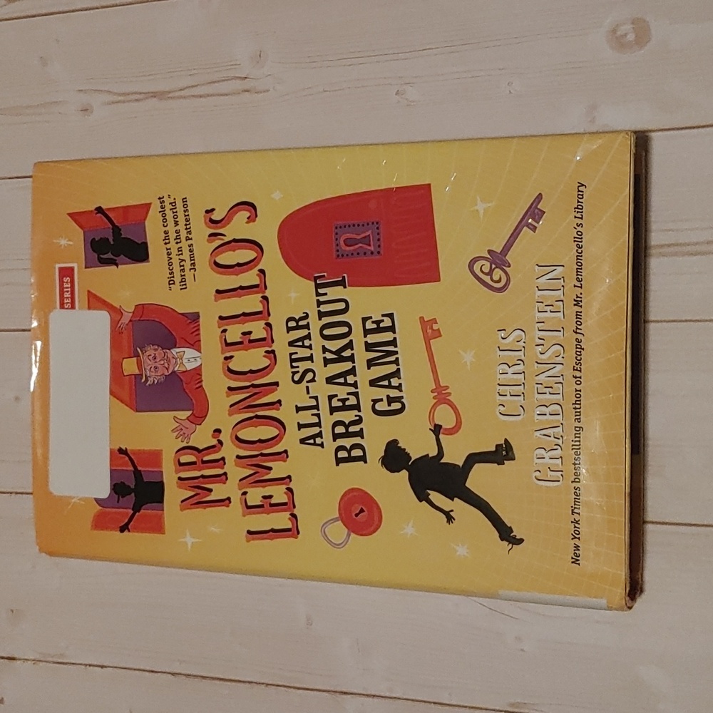Mr. Lemoncello's All-Star Breakout Game By Chris Grabenstein Kids Book